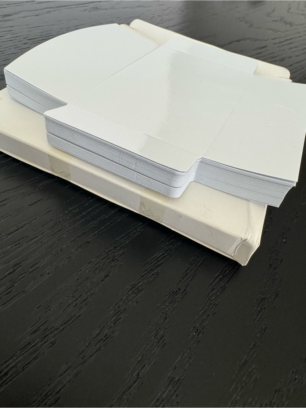 50 Pack Sublimation Blank Gift Card Holders White DIY Custom Envelopes